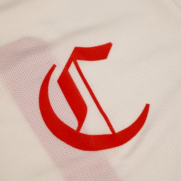 Vintage 90s Majestic Mesh Baseball Jersey – White/Red – Style 6575 – Made in USA - Picture 6 of 10